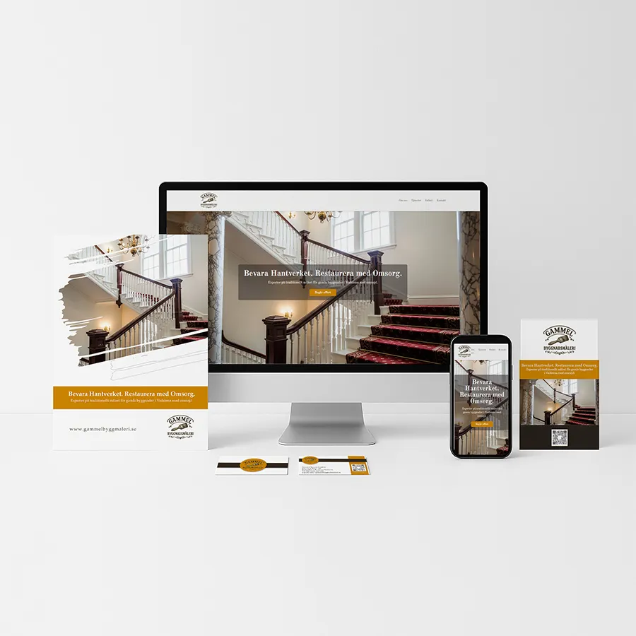 Gammelbyggnads måleri